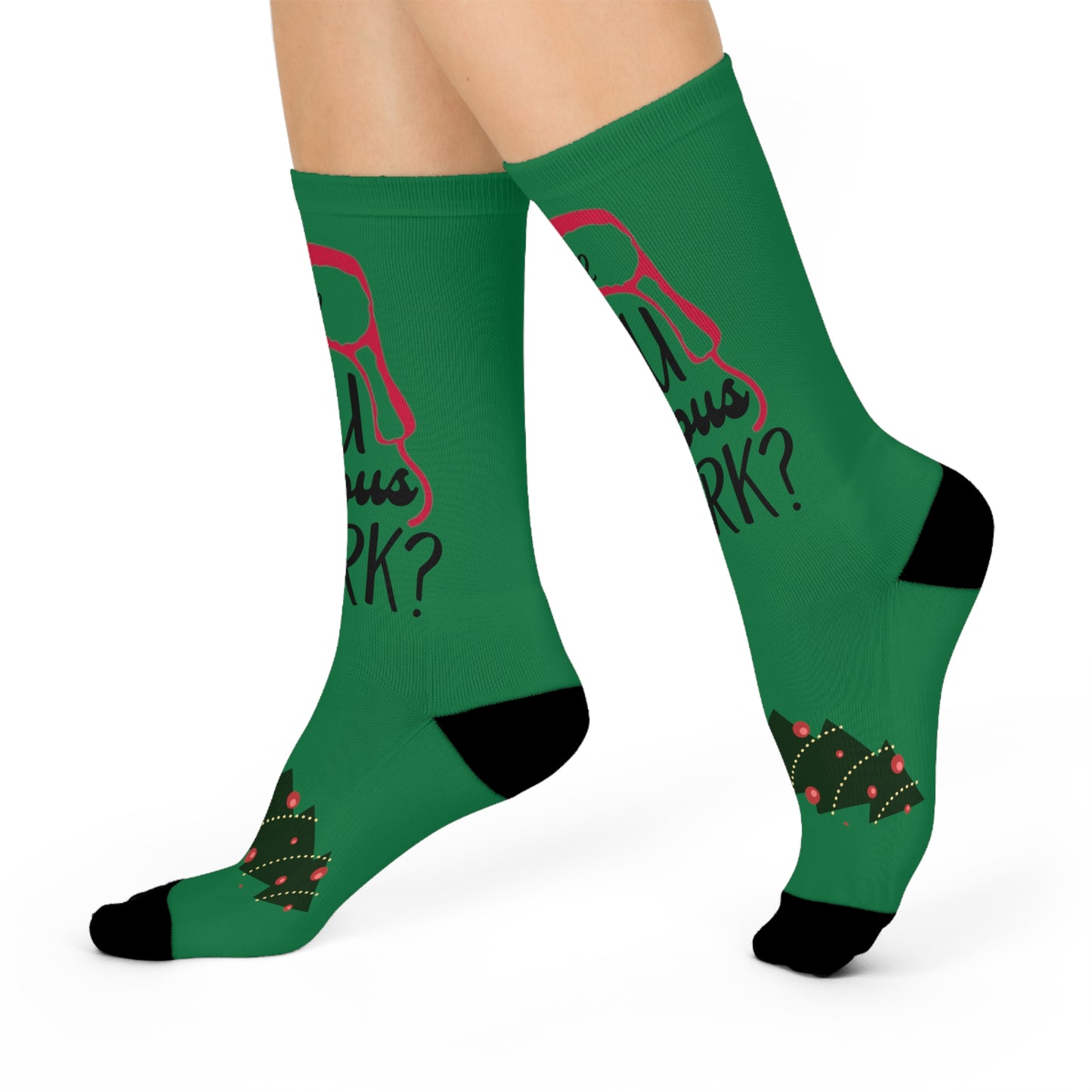 Are you serious Clark festive socks