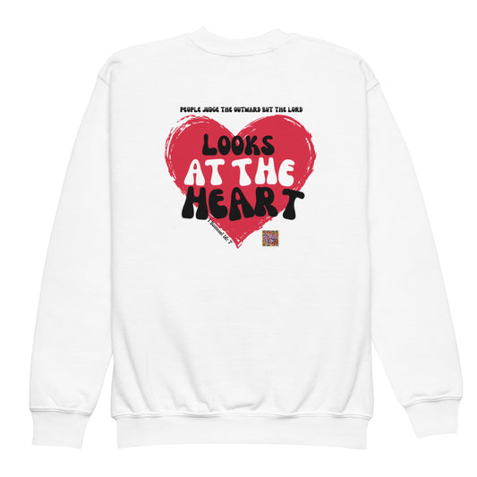 The Lord looks at the heart sweatshirt CP